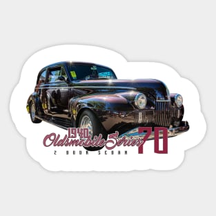 1940 Oldsmobile Series 70 2 Door Sedan Sticker